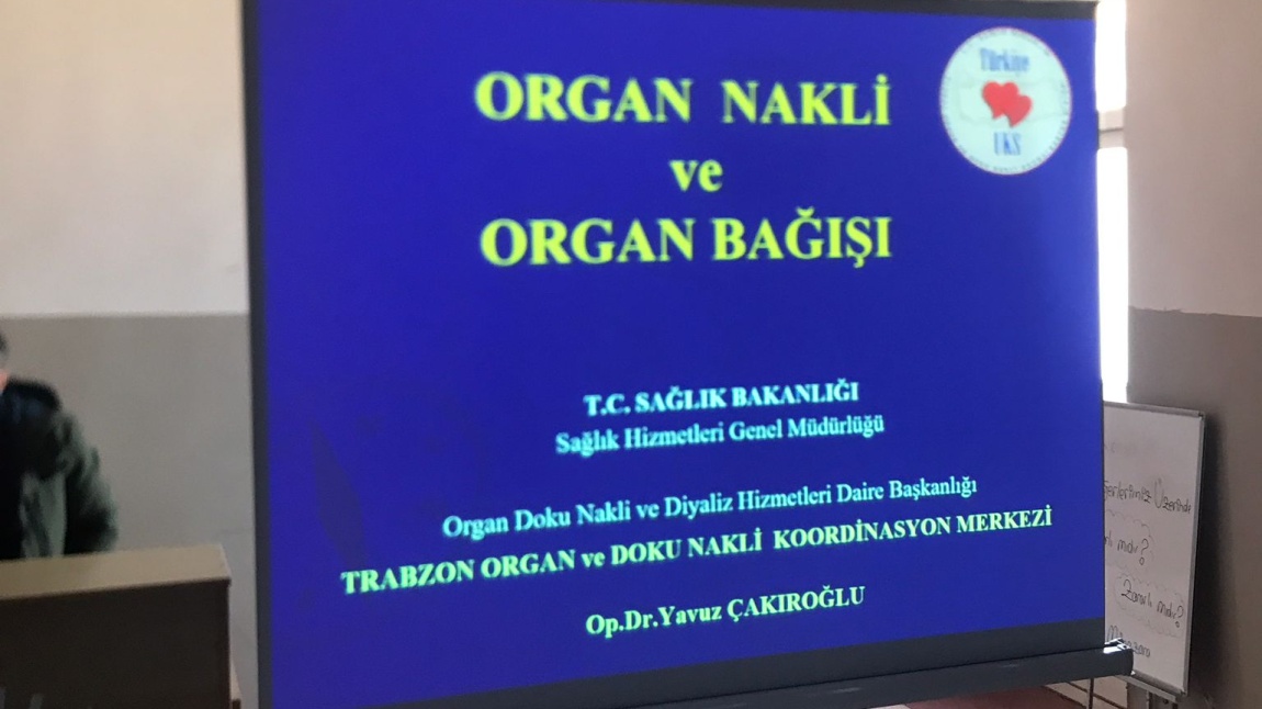 ORGAN NAKLİ ve ORGAN BAĞIŞI ile ilgili bilgilendirme sunusu